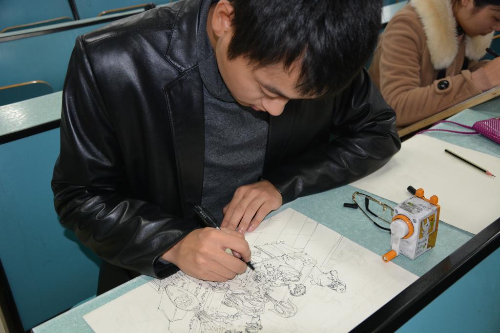 书画比赛精彩瞬间